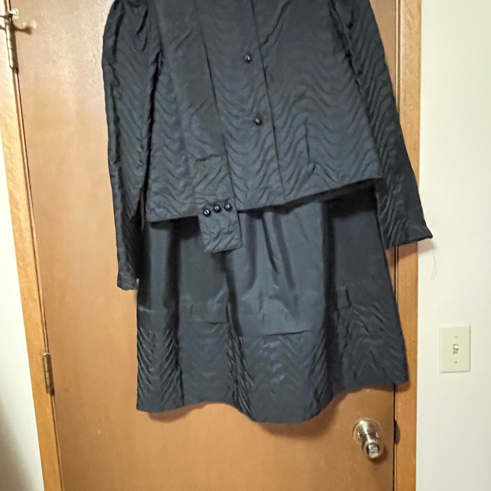 Elegant Black skirt with matching Jacket
